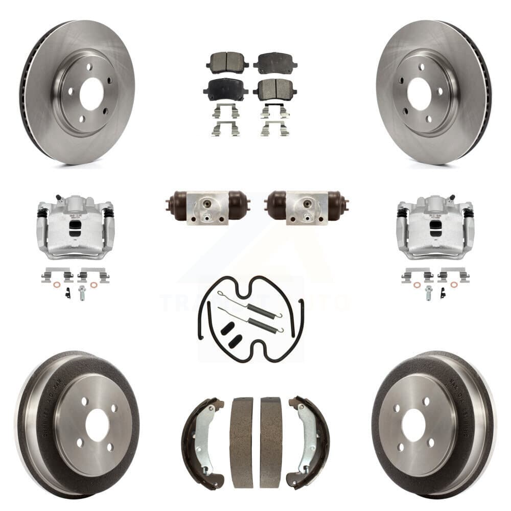 Transit Auto - KC8-100881P - Front and Rear Disc Brake Kits image 1