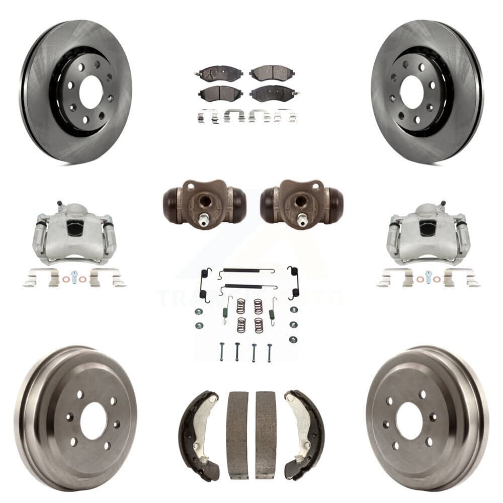 Transit Auto - KC8-100940T - Front and Rear Disc Brake Kits image 1