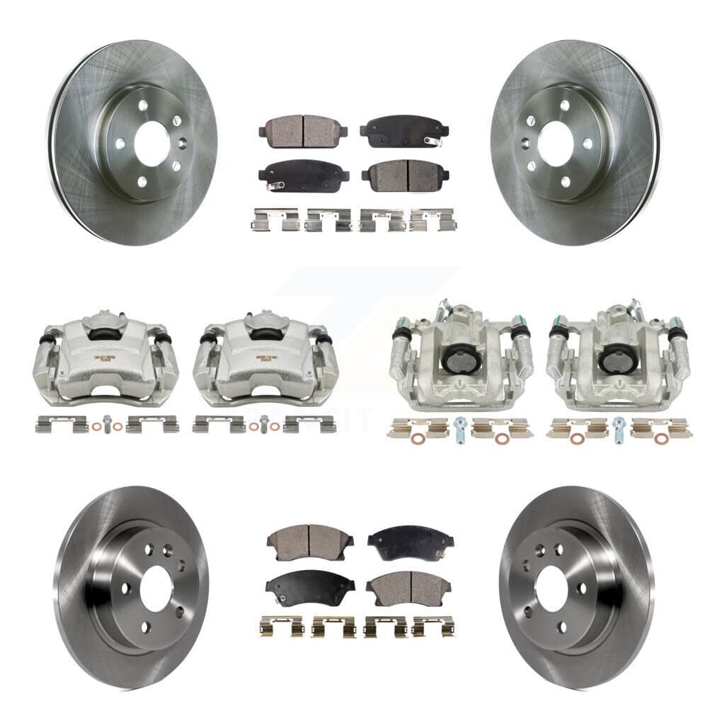 Transit Auto - KC8-100974T - Front and Rear Disc Brake Kits image 1