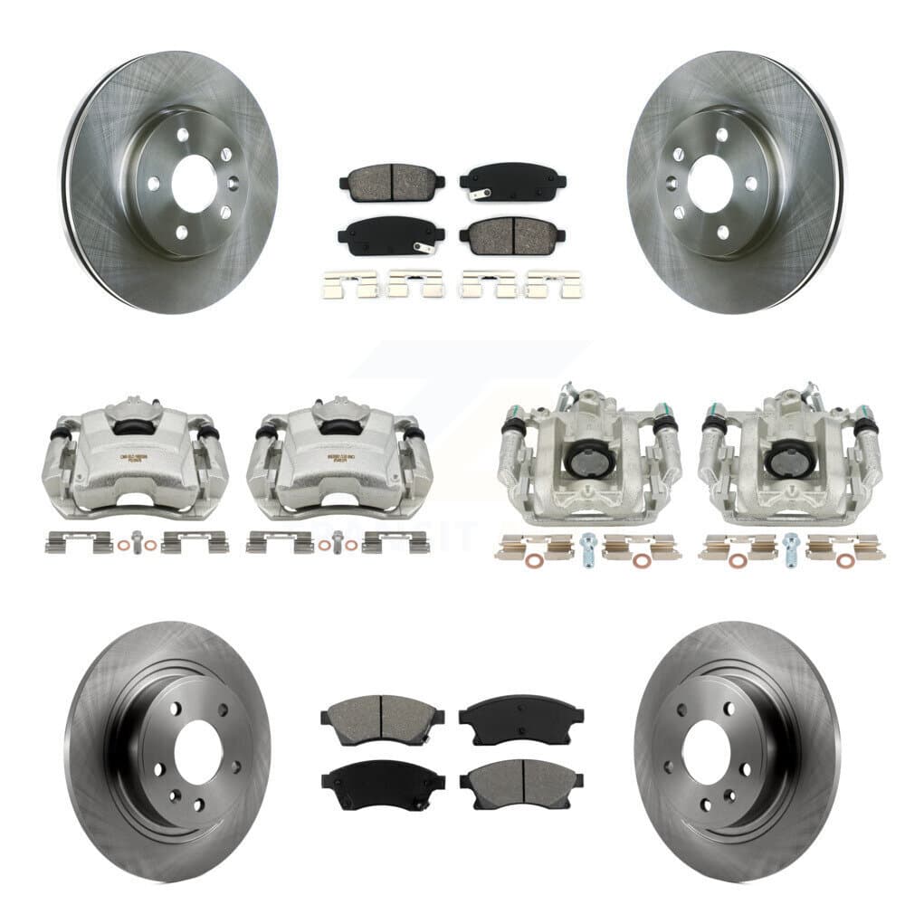Transit Auto - KC8-101023S - Front and Rear Disc Brake Kits image 1