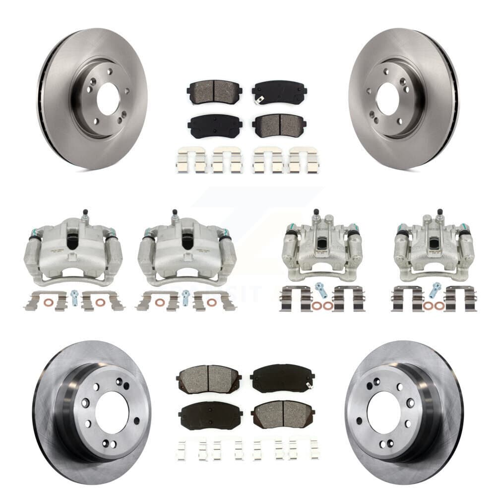 Transit Auto - KC8-101062S - Front and Rear Disc Brake Kits image 1