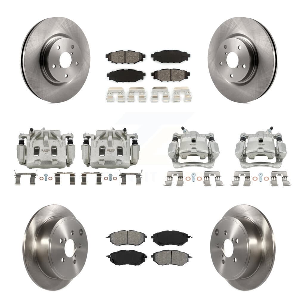 Transit Auto - KC8-101072S - Front and Rear Disc Brake Kits image 1
