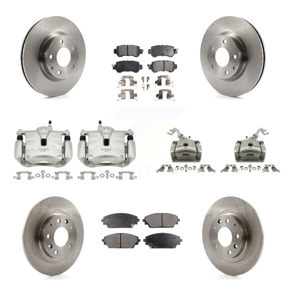 Transit Auto - KC8-101090P - Front and Rear Disc Brake Kits image 1