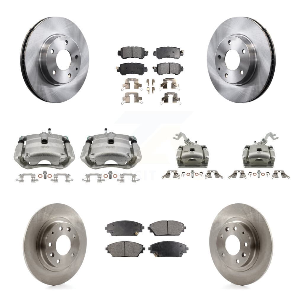 Transit Auto - KC8-101091P - Front and Rear Disc Brake Kits image 1