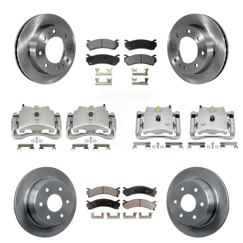 Transit Auto - KC8-101113P - Front and Rear Disc Brake Kits image 1
