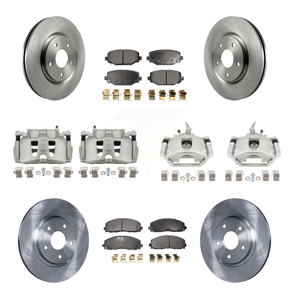 Transit Auto - KC8-101128P - Front and Rear Disc Brake Kits image 1