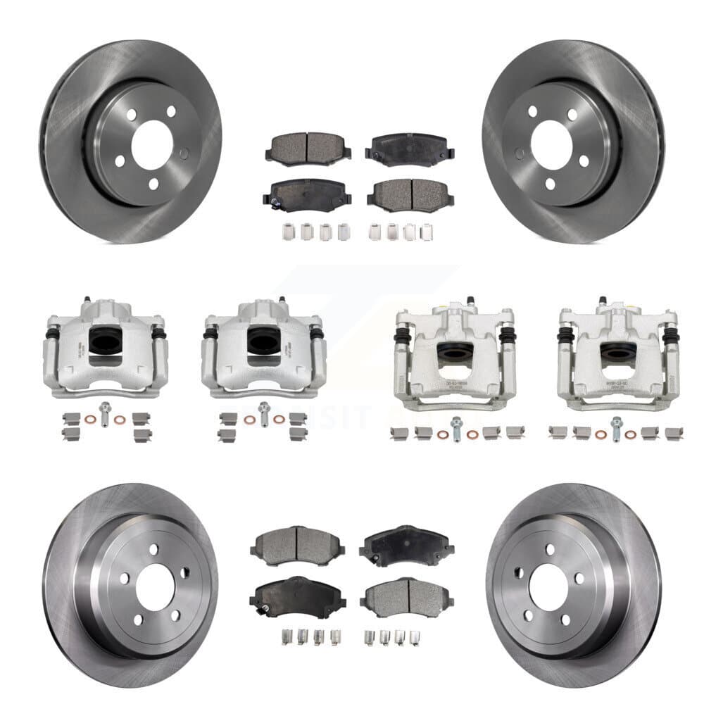 Transit Auto - KC8-101128T - Front and Rear Disc Brake Kits image 1