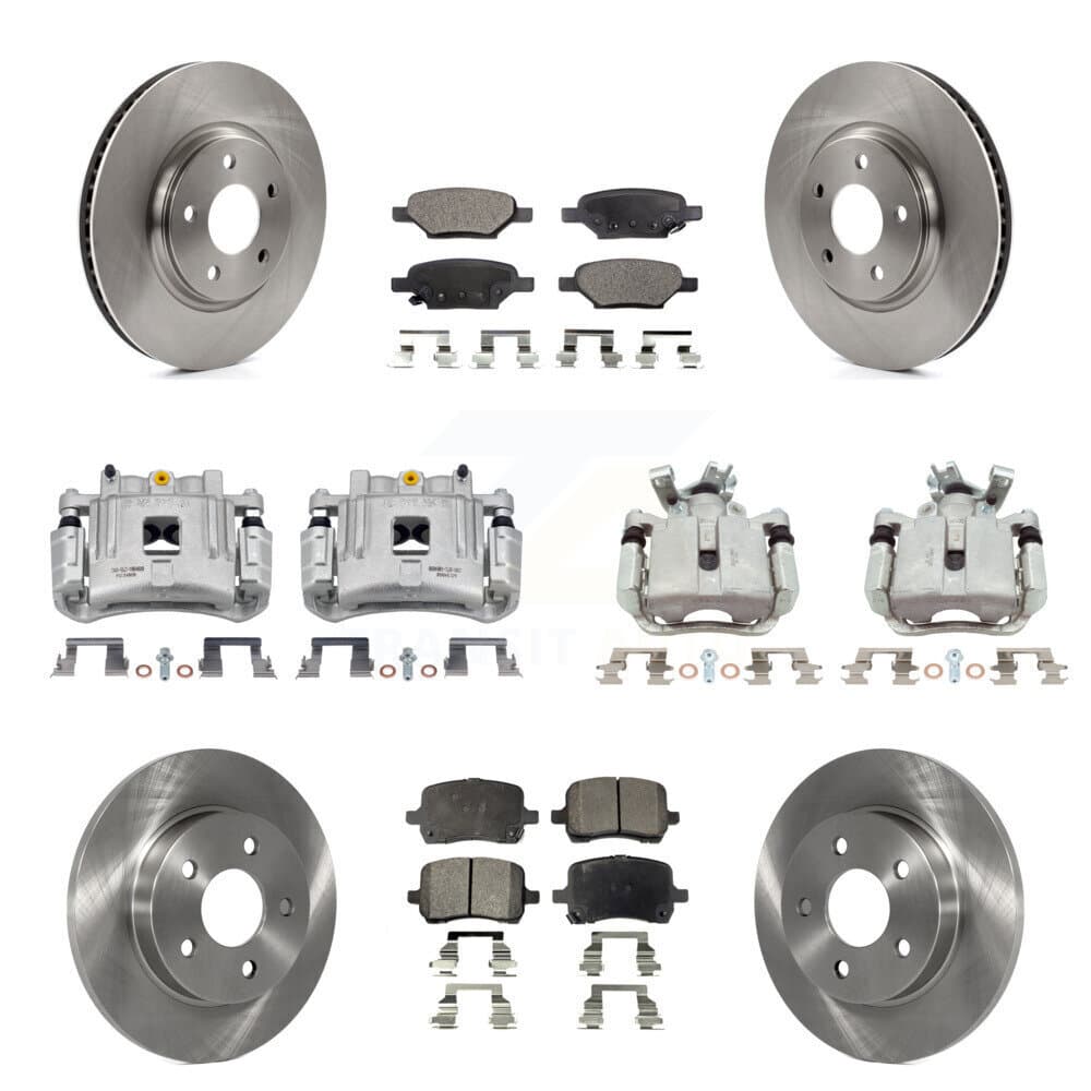 Transit Auto - KC8-101146T - Front and Rear Disc Brake Kits image 1