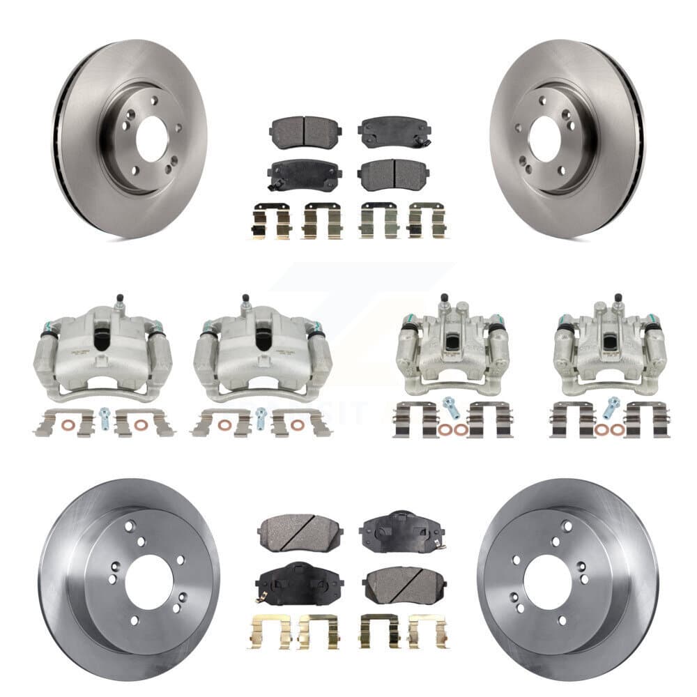 Transit Auto - KC8-101149T - Front and Rear Disc Brake Kits image 1