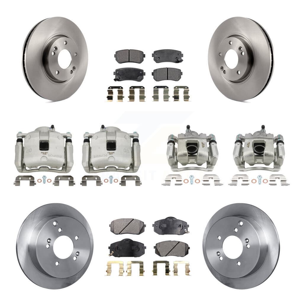 Transit Auto - KC8-101155T - Front and Rear Disc Brake Kits image 1
