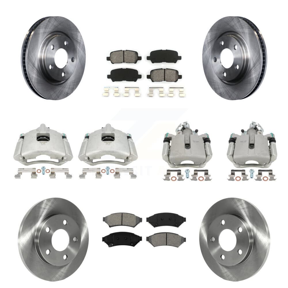 Transit Auto - KC8-101200S - Front and Rear Disc Brake Kits image 1