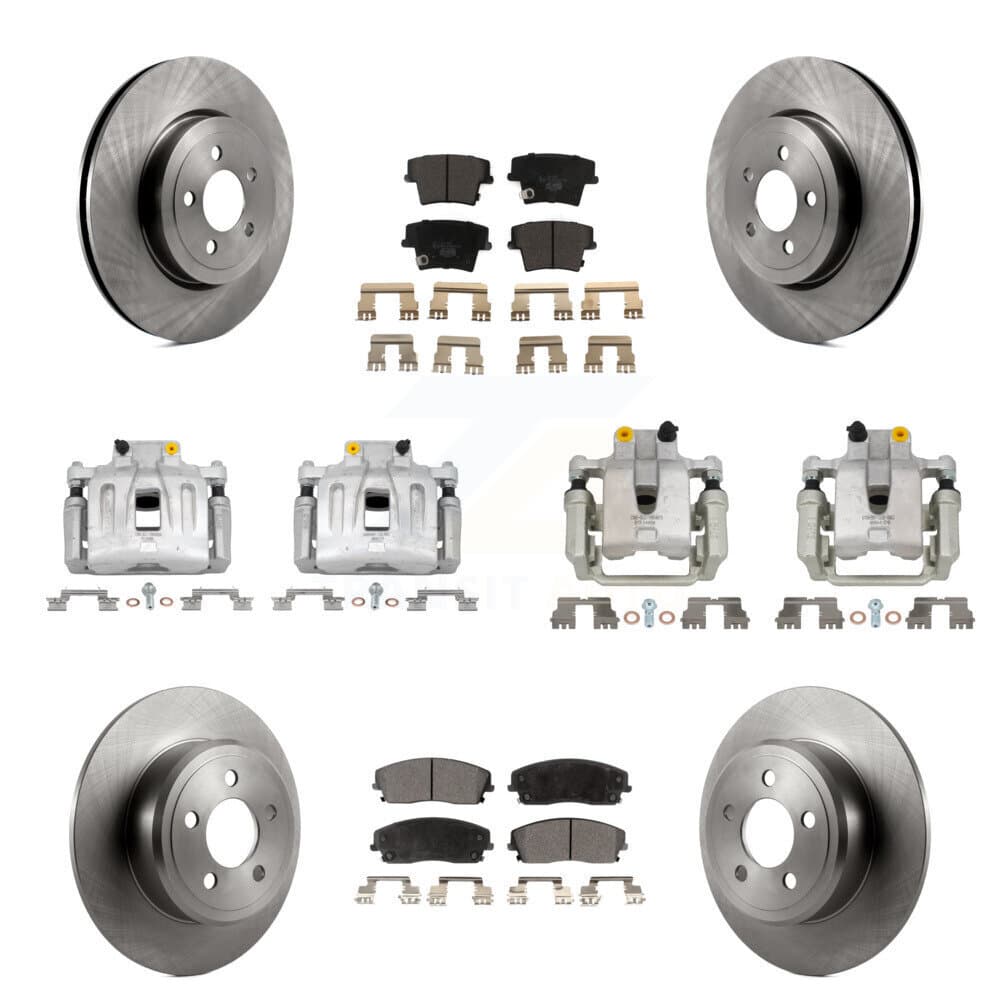 Transit Auto - KC8-101201T - Front and Rear Disc Brake Kits image 1