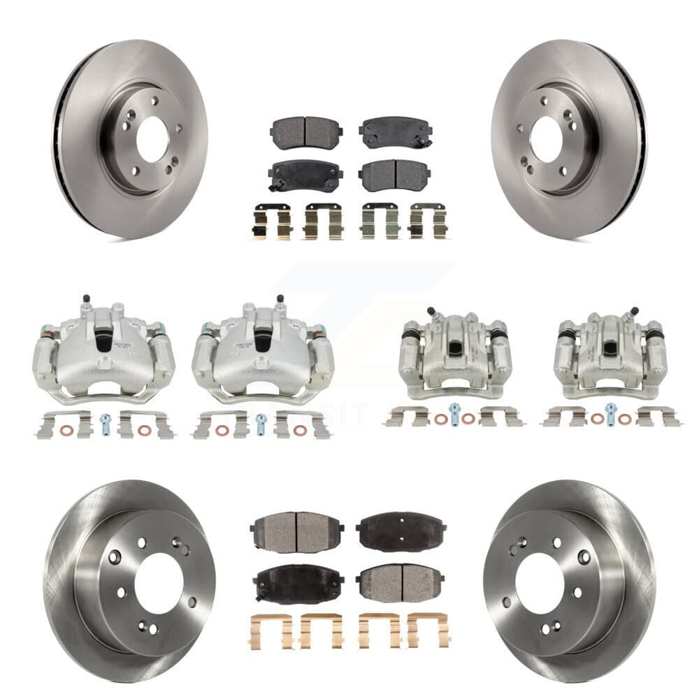 Transit Auto - KC8-101314T - Front and Rear Disc Brake Kits image 1