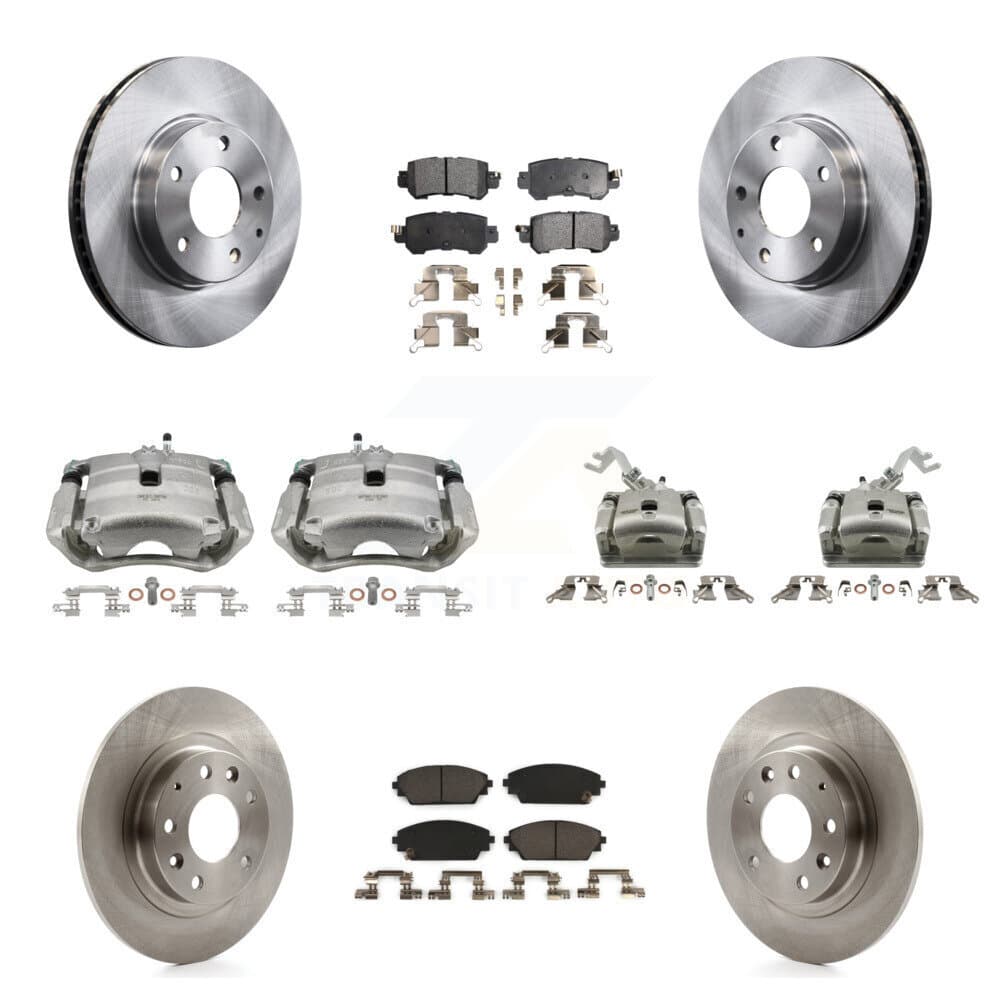 Transit Auto - KC8-101318T - Front and Rear Disc Brake Kits image 1
