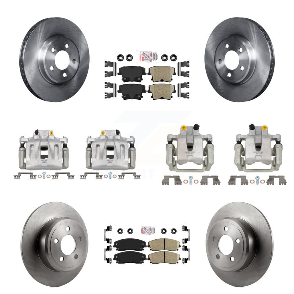 Transit Auto - KC8-101839N - Front and Rear Disc Brake Kits image 1