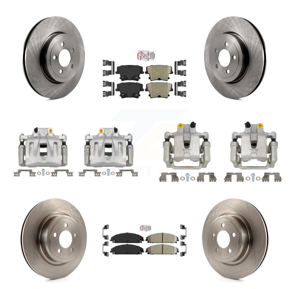 Transit Auto - KC8-101857N - Front and Rear Disc Brake Kits image 1