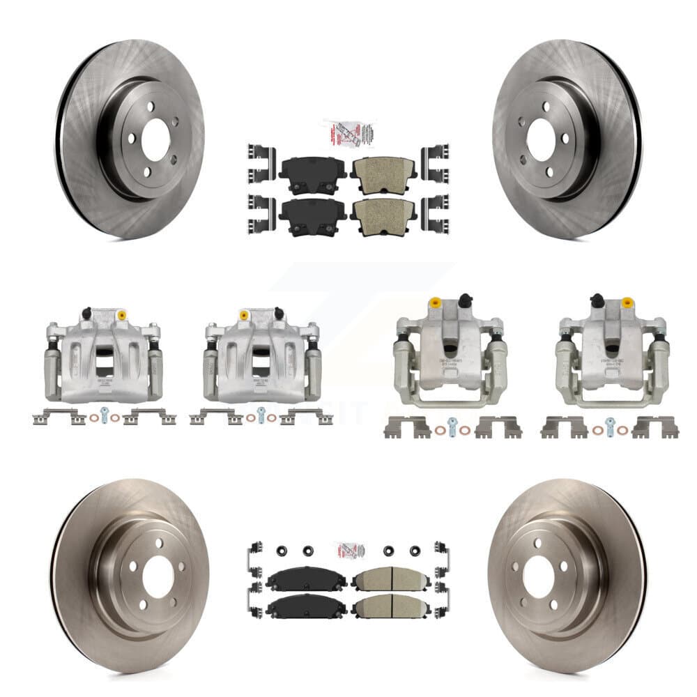 Transit Auto - KC8-101858N - Front and Rear Disc Brake Kits image 1