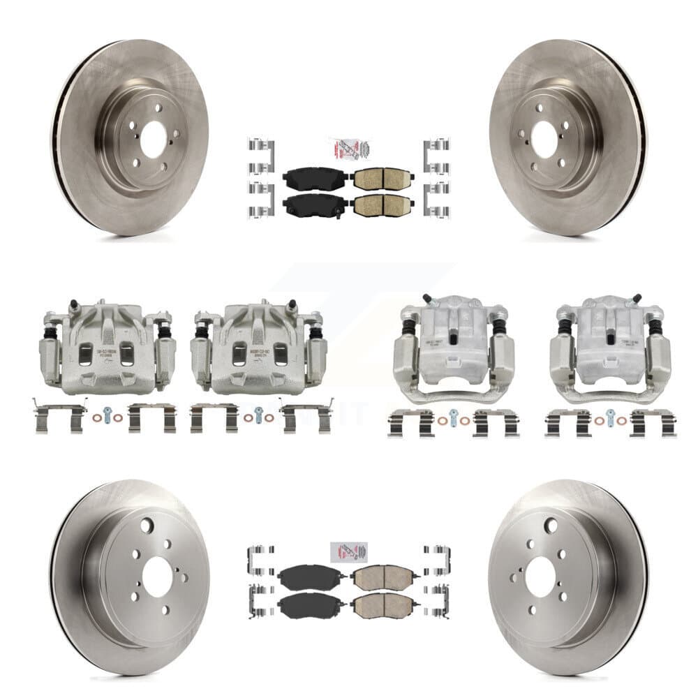 Transit Auto - KC8-101999N - Front and Rear Disc Brake Kits image 1