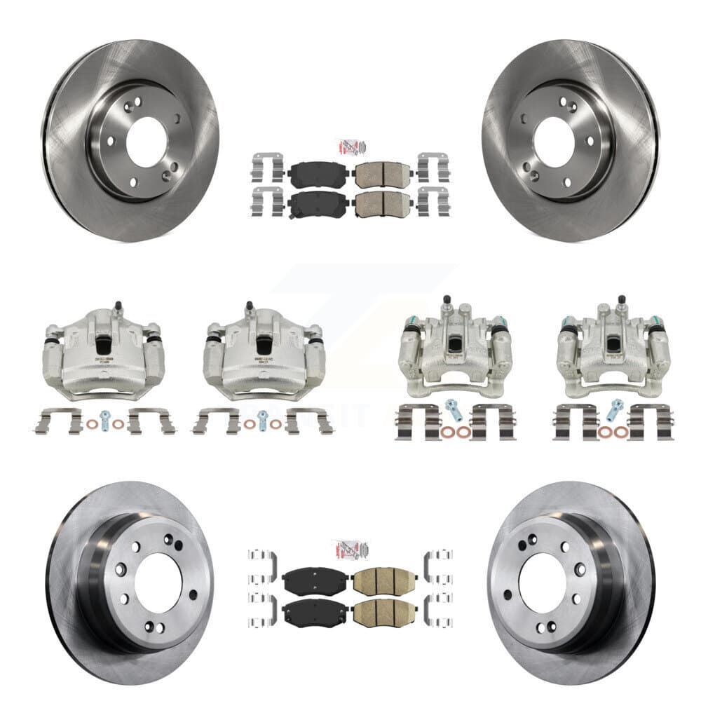 Transit Auto - KC8-102046N - Front and Rear Disc Brake Kits image 1