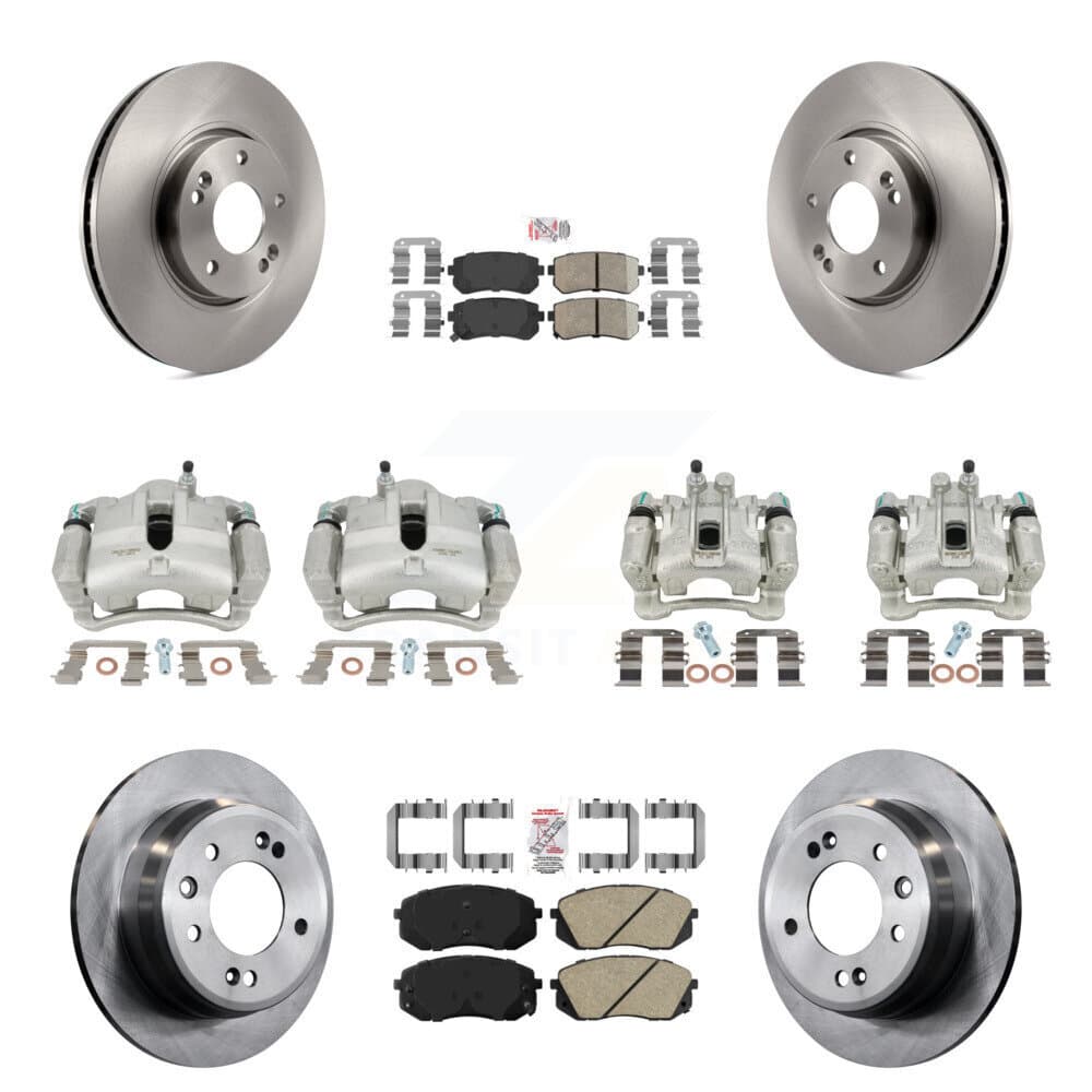 Transit Auto - KC8-102048N - Front and Rear Disc Brake Kits image 1