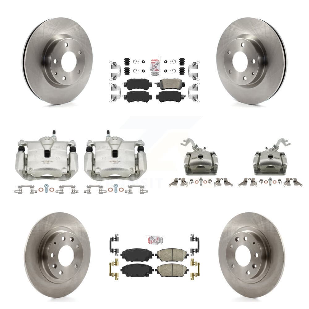 Transit Auto - KC8-102069N - Front and Rear Disc Brake Kits image 1