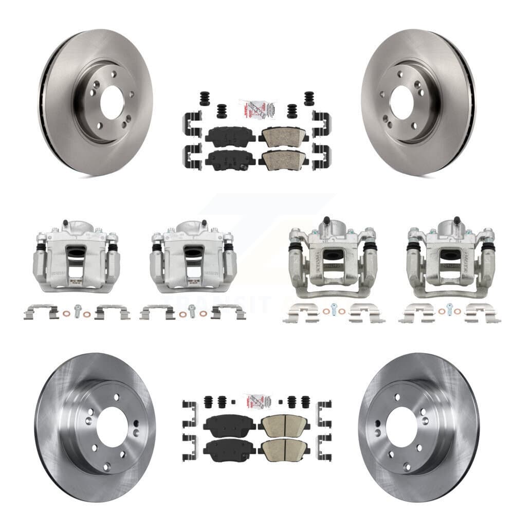 Transit Auto - KC8-102180N - Front and Rear Disc Brake Kits image 1