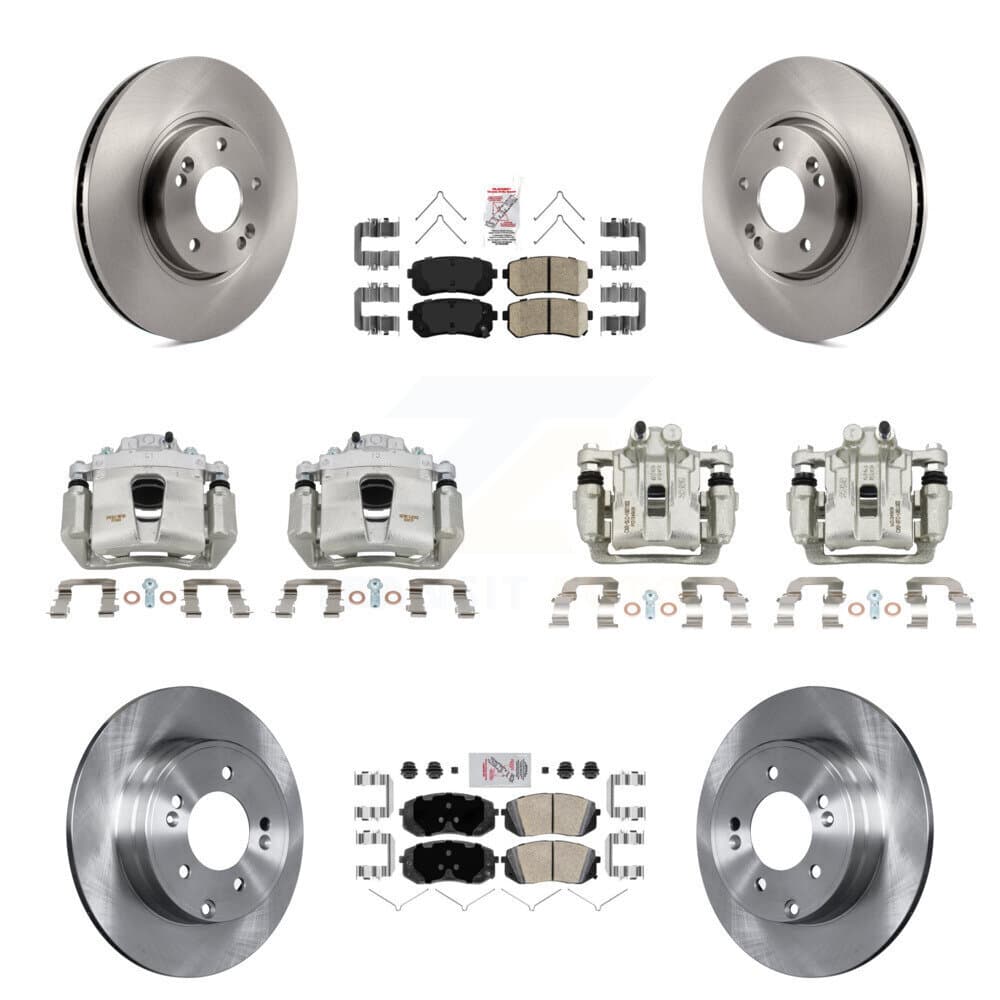 Transit Auto - KC8-102202N - Front and Rear Disc Brake Kits image 1