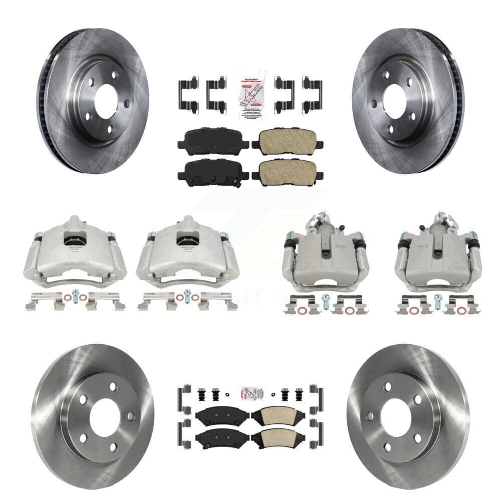 Transit Auto - KC8-102275N - Front and Rear Disc Brake Kits image 1