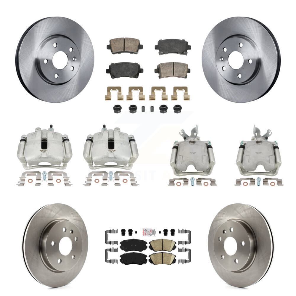 Transit Auto - KC8-102500N - Front and Rear Disc Brake Kits image 1