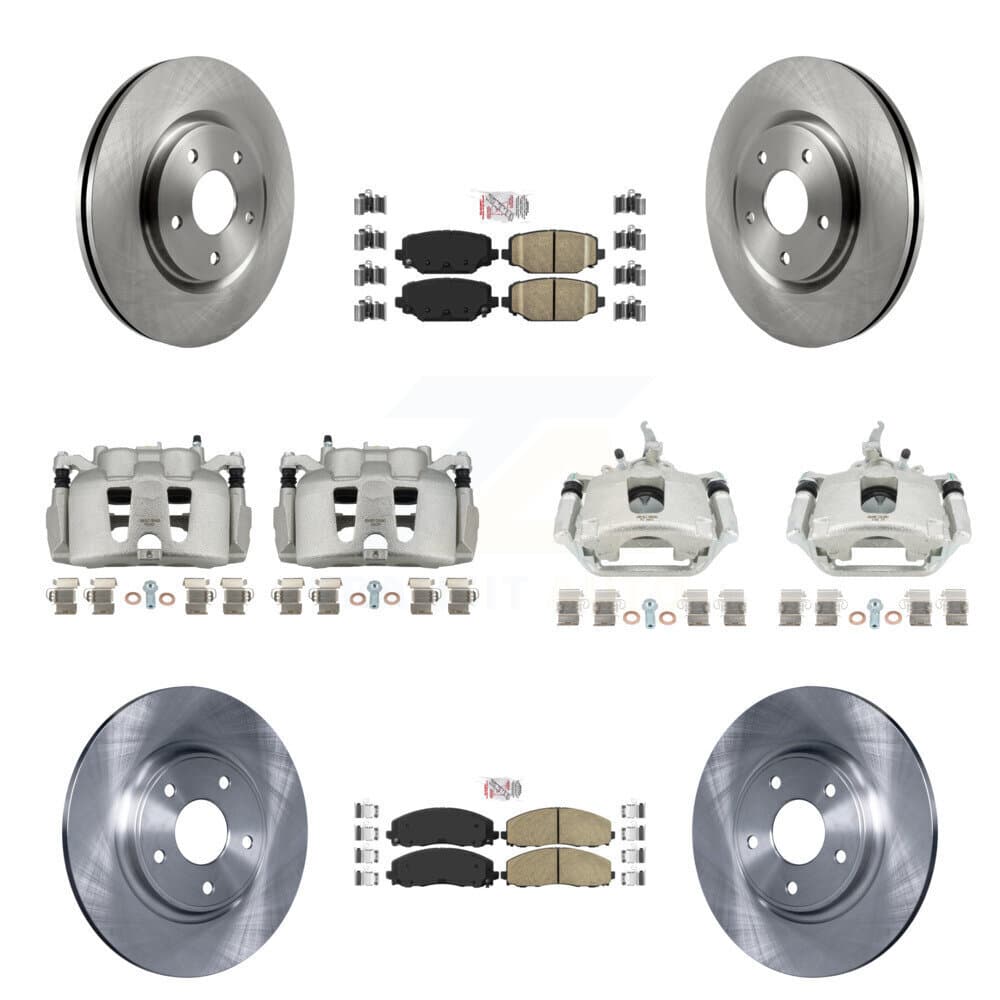 Transit Auto - KC8-102619N - Front and Rear Disc Brake Kits image 1