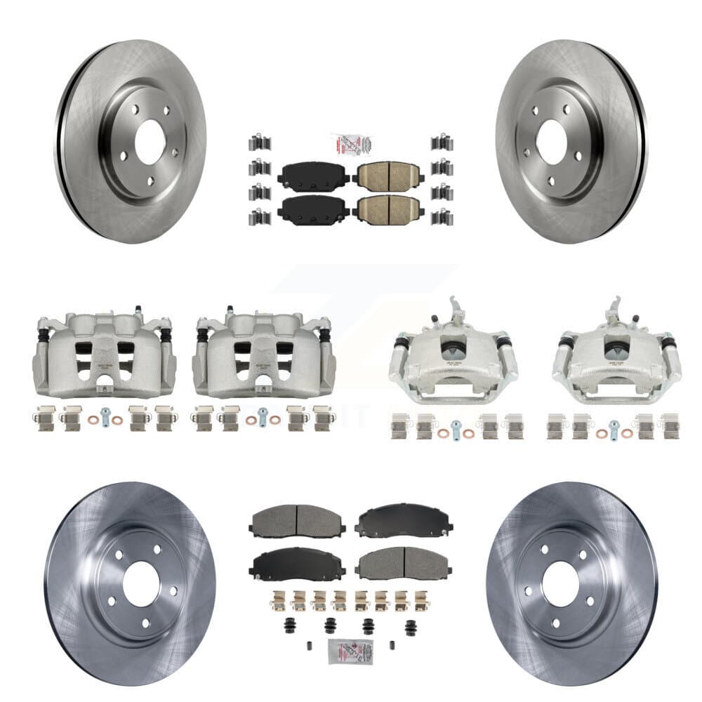 Transit Auto - KC8-102620N - Front and Rear Disc Brake Kits image 1