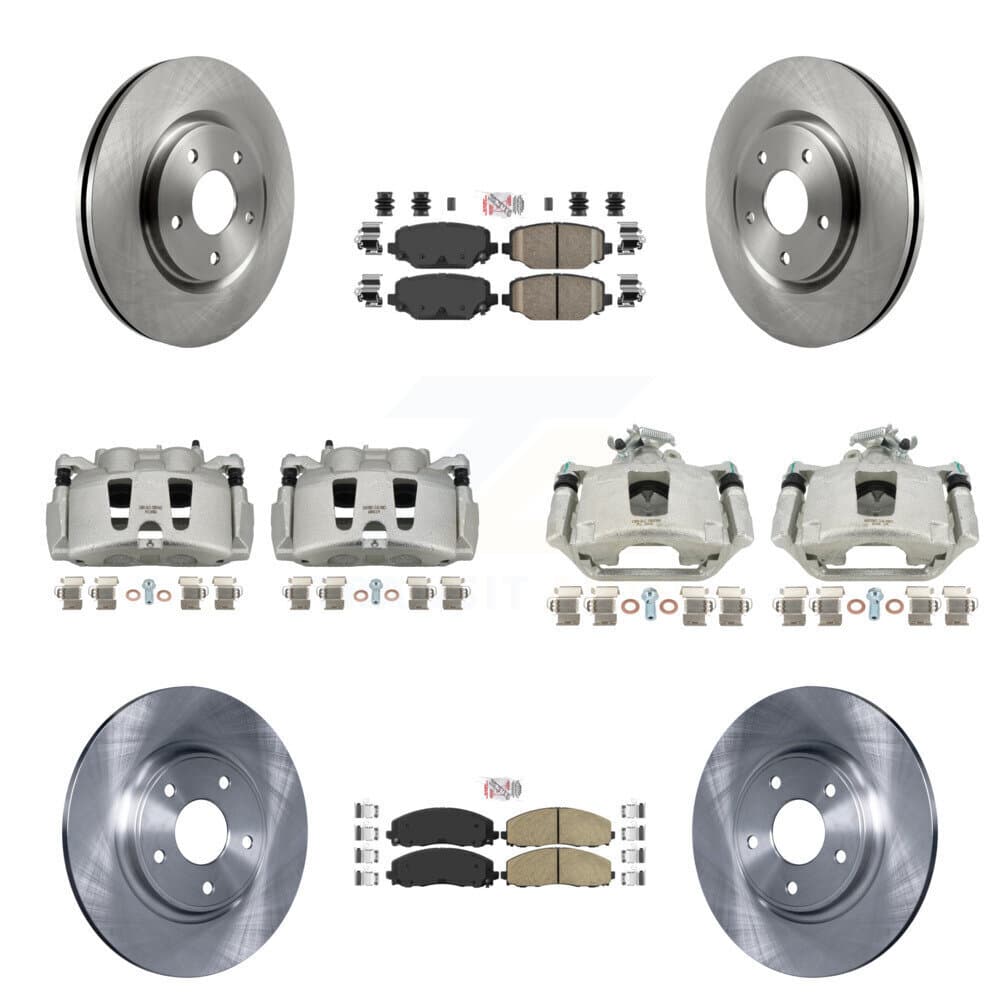 Transit Auto - KC8-102625N - Front and Rear Disc Brake Kits image 1