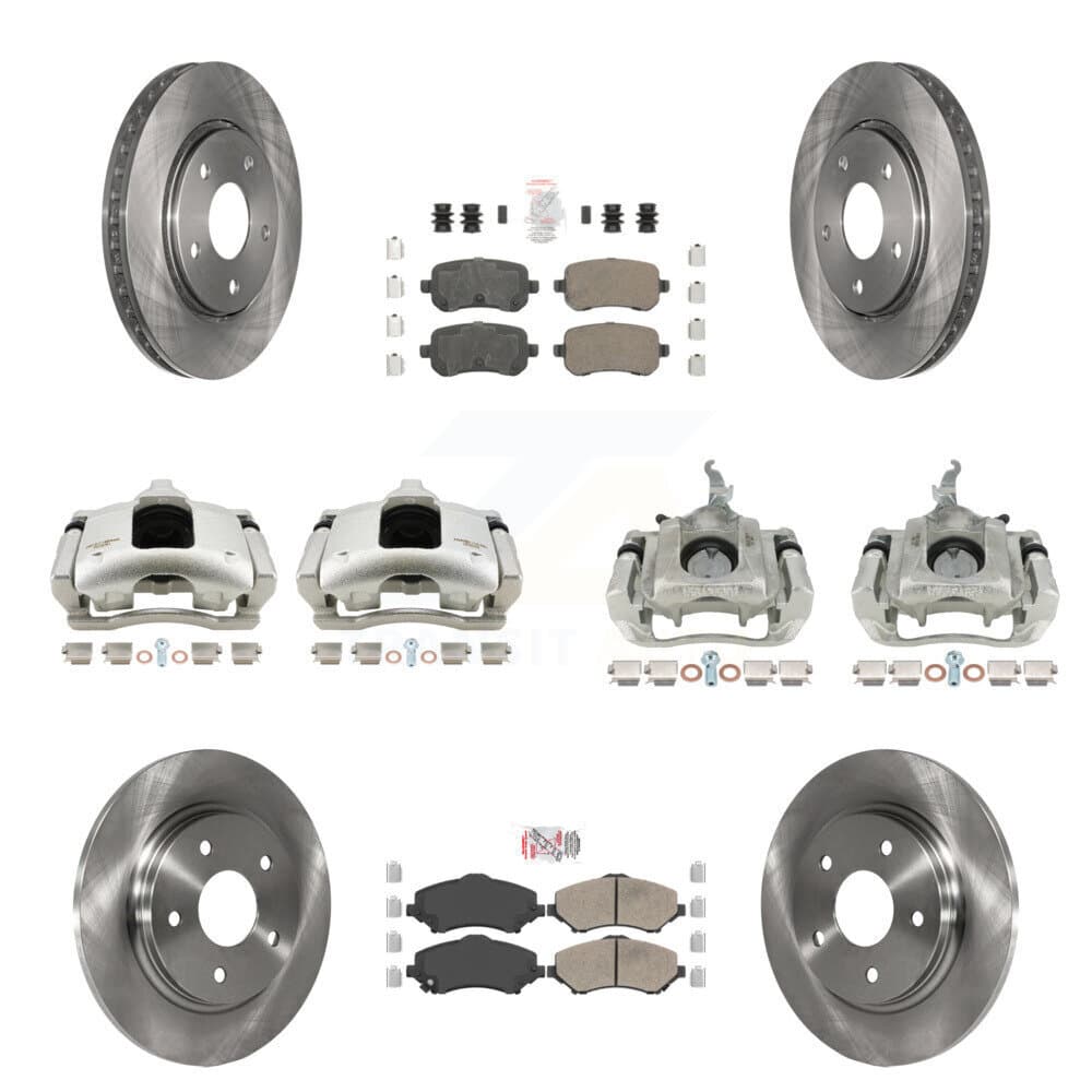 Transit Auto - KC8-102664N - Front and Rear Disc Brake Kits image 1