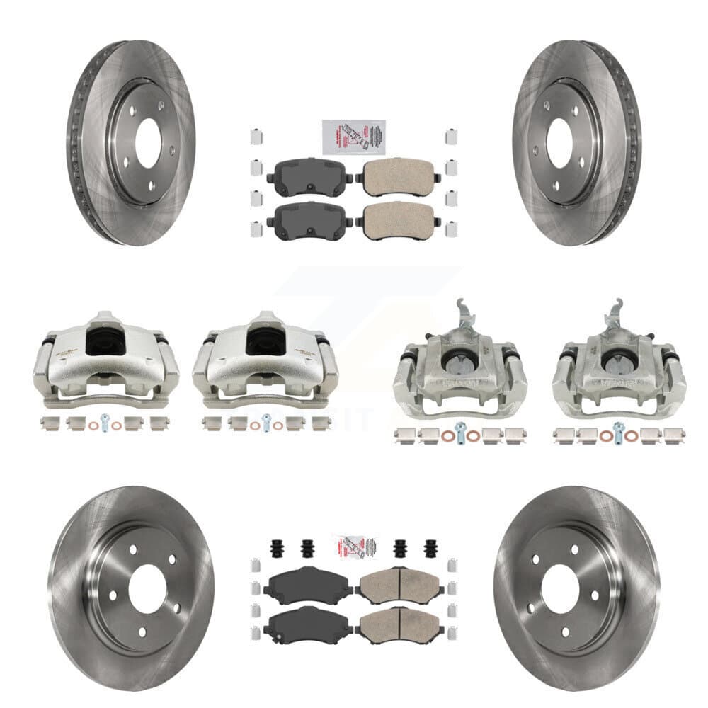 Transit Auto - KC8-102665N - Front and Rear Disc Brake Kits image 1