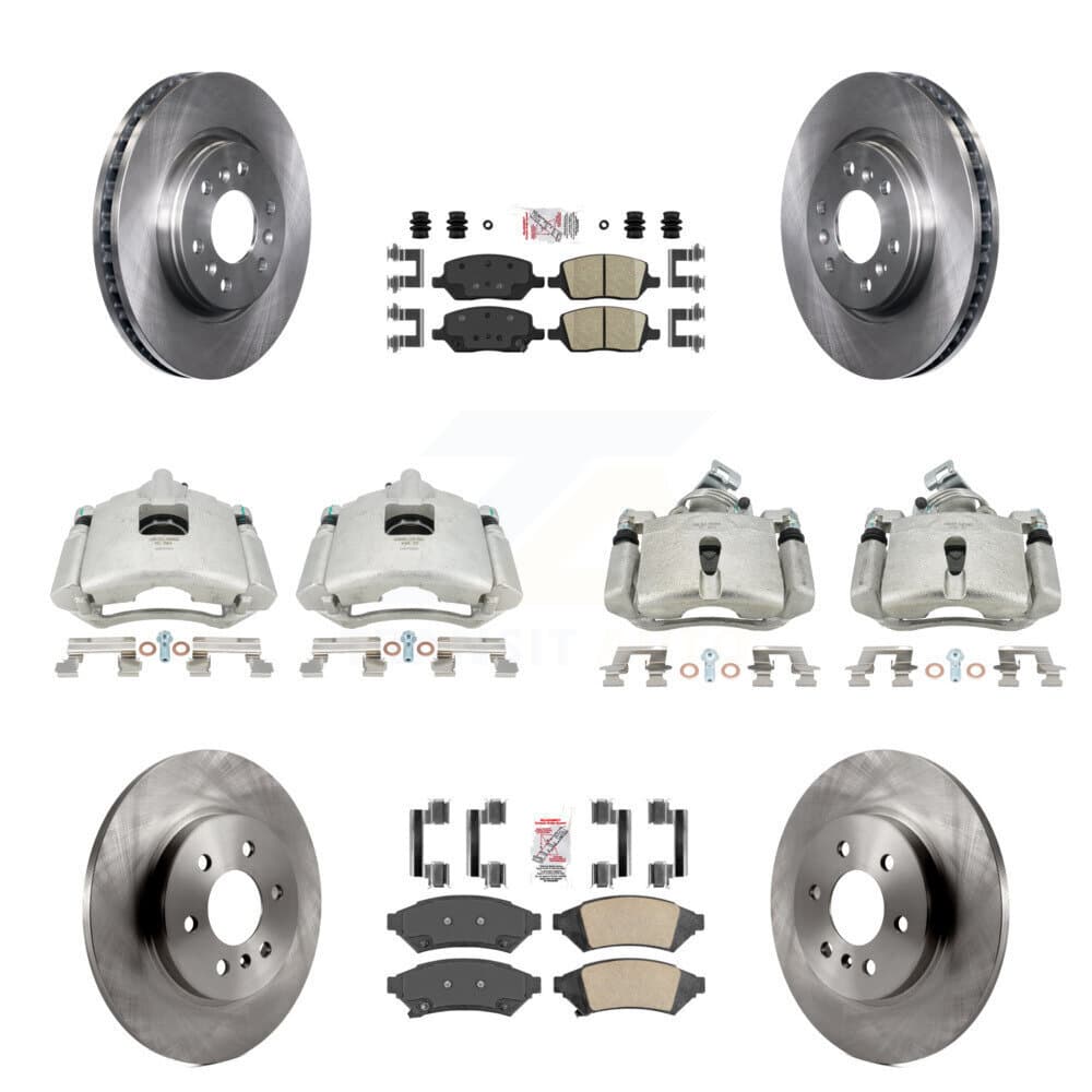 Transit Auto - KC8-102724N - Front and Rear Disc Brake Kits image 1