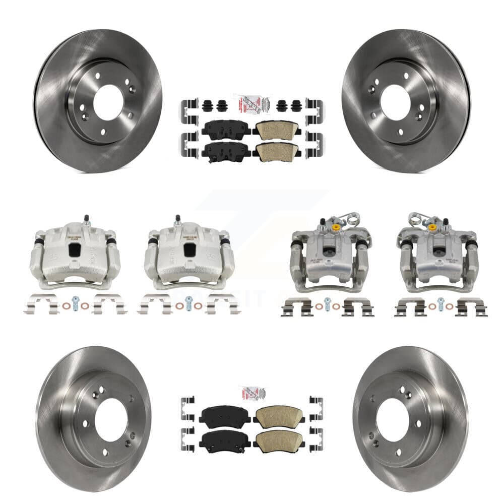 Transit Auto - KC8-103338N - Front and Rear Disc Brake Kits image 1
