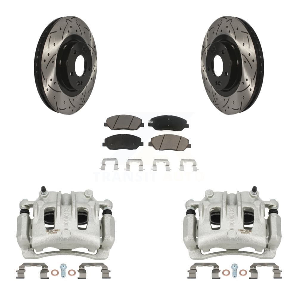 Transit Auto - KCD-100002C - Front Disc Brake Kits image 1