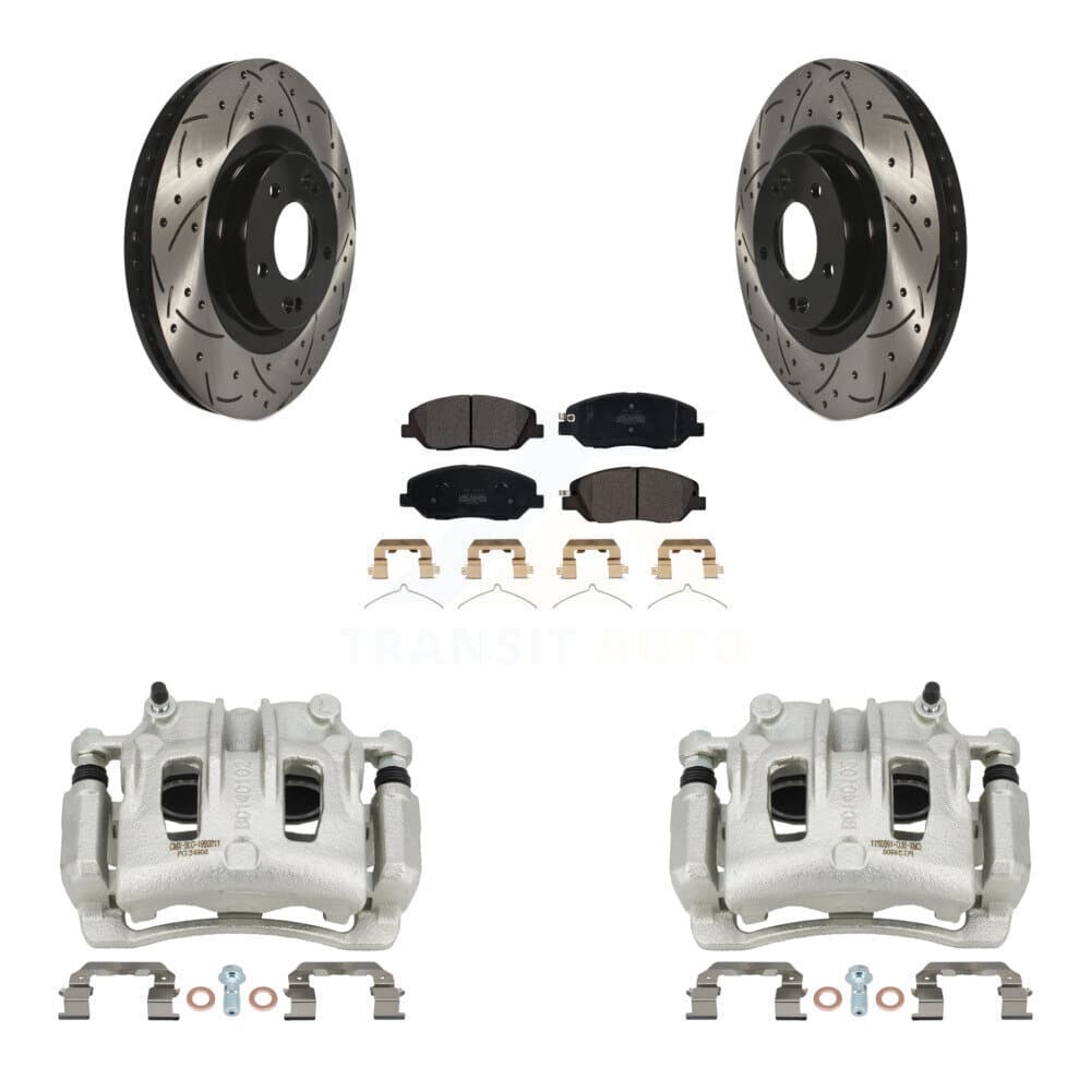 Transit Auto - KCD-100004P - Front Disc Brake Kits image 1