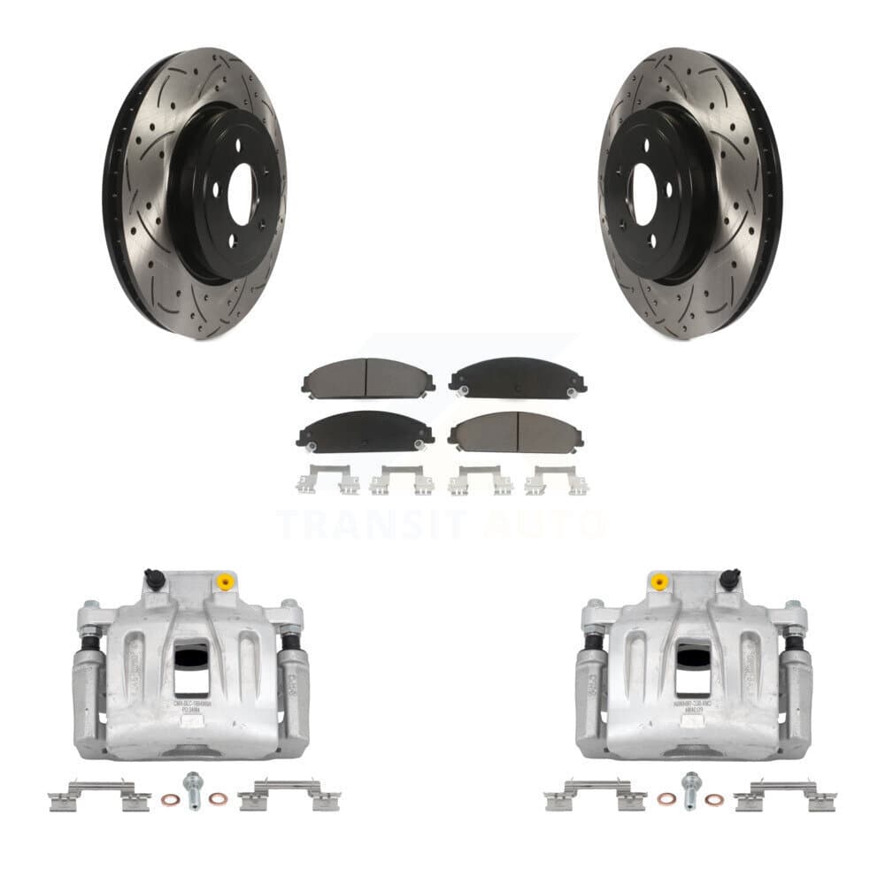 Transit Auto - KCD-100005C - Front Disc Brake Kits image 1