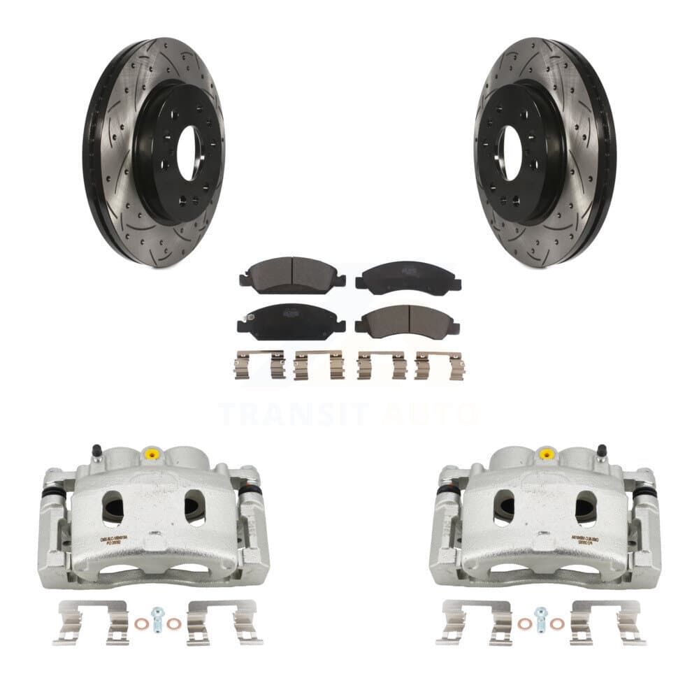 Transit Auto - KCD-100008T - Front Disc Brake Kits image 1