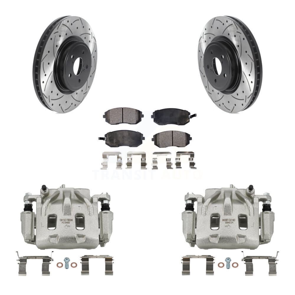Transit Auto - KCD-100025T - Front Disc Brake Kits image 1