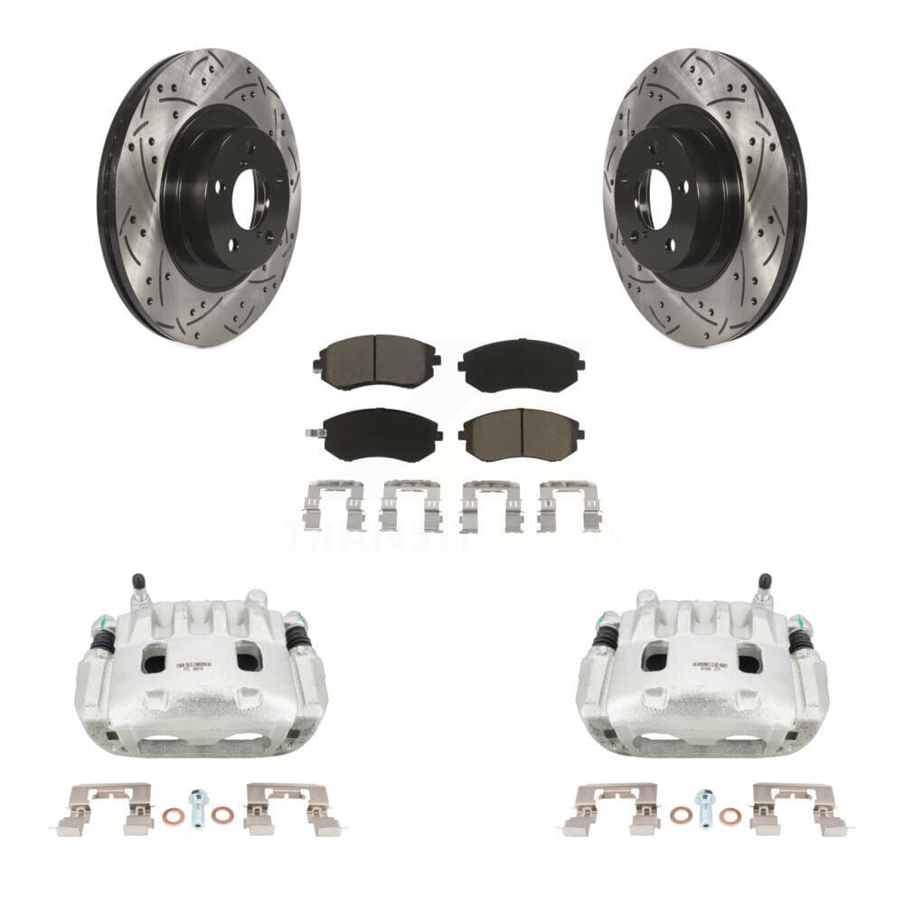 Transit Auto - KCD-100031C - Front Disc Brake Kits image 1