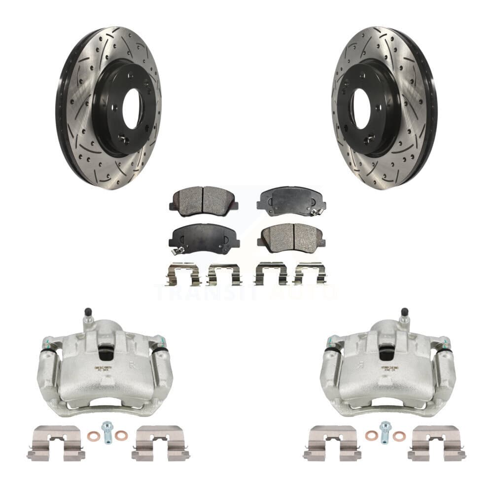 Transit Auto - KCD-100041P - Front Disc Brake Kits image 1