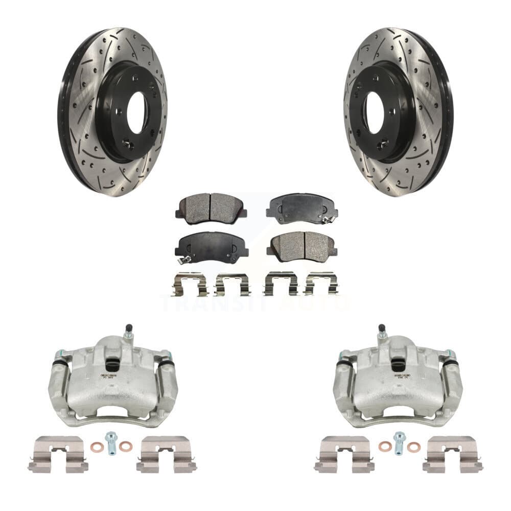 Transit Auto - KCD-100042P - Front Disc Brake Kits image 1