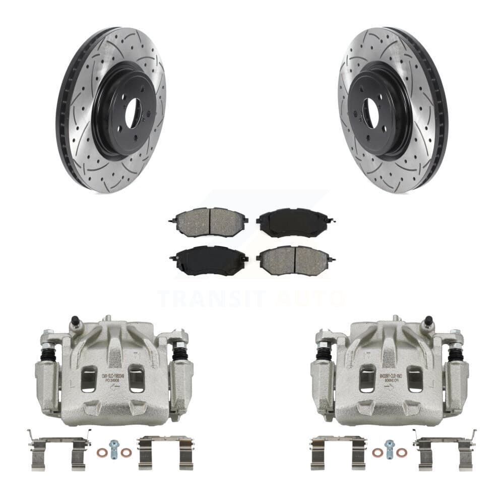 Transit Auto - KCD-100057S - Front Disc Brake Kits image 1