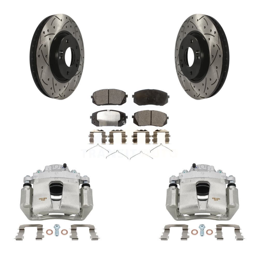 Transit Auto - KCD-100074T - Front Disc Brake Kits image 1