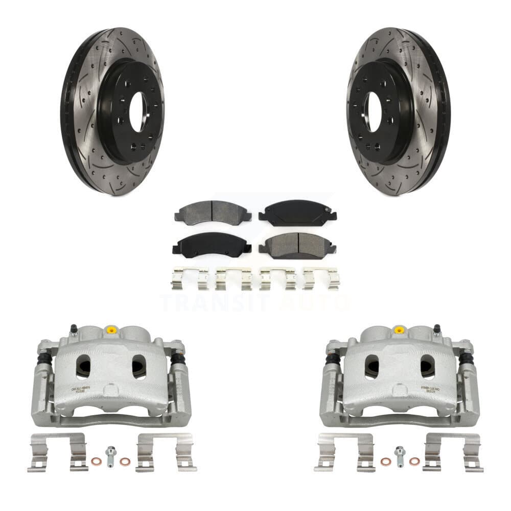 Transit Auto - KCD-100081S - Front Disc Brake Kits image 1