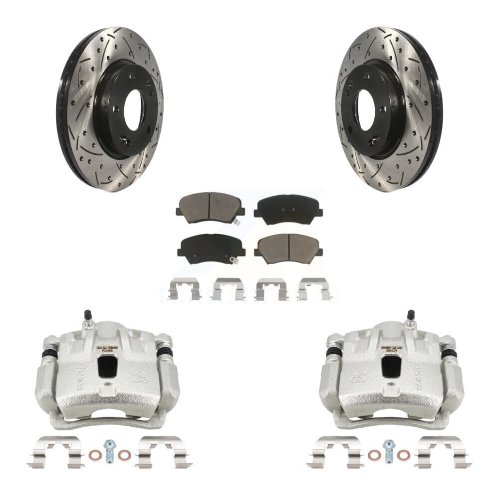 Transit Auto - KCD-100091C - Front Disc Brake Kits image 1
