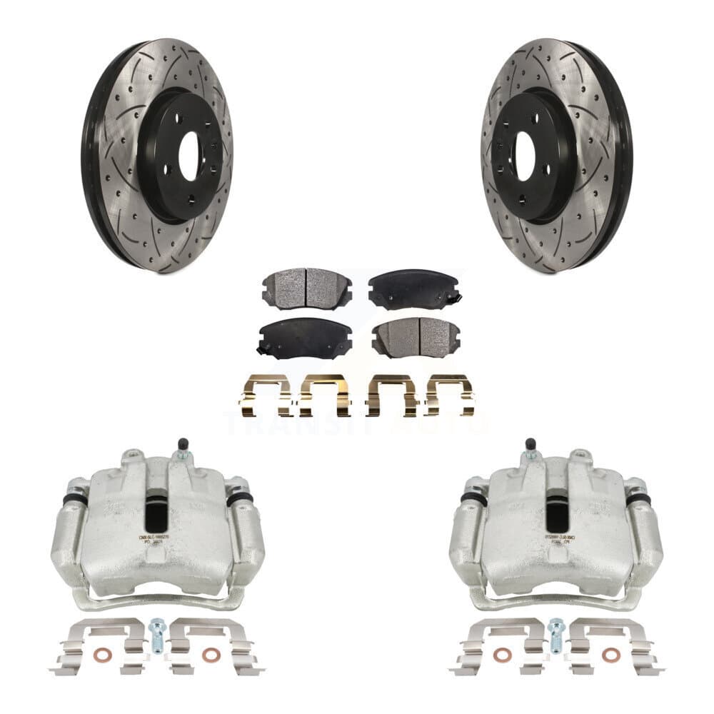Transit Auto - KCD-100101P - Front Disc Brake Kits image 1