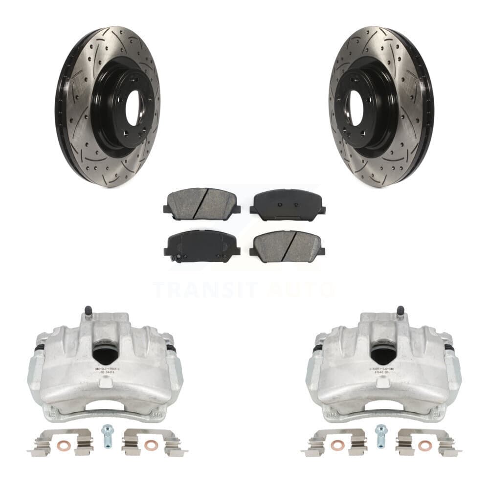 Transit Auto - KCD-100102S - Front Disc Brake Kits image 1